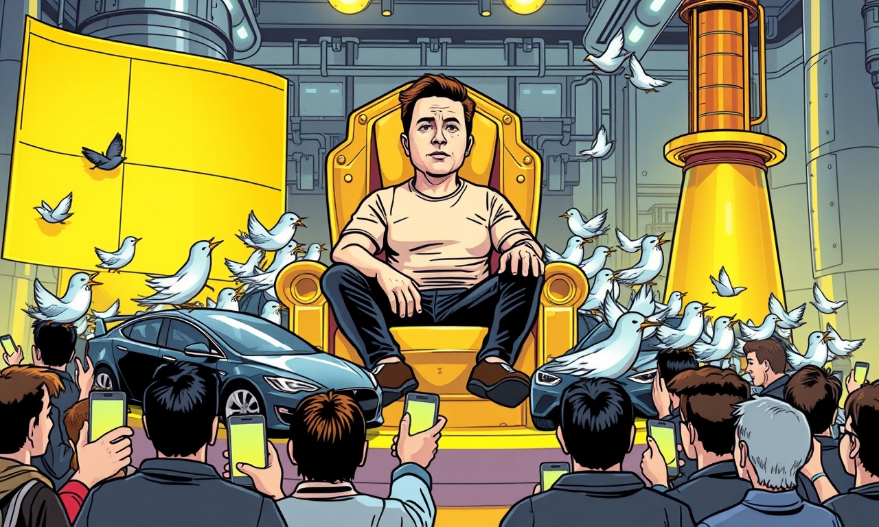 Elon Musk: "He is a simple man" – and owns Twitter