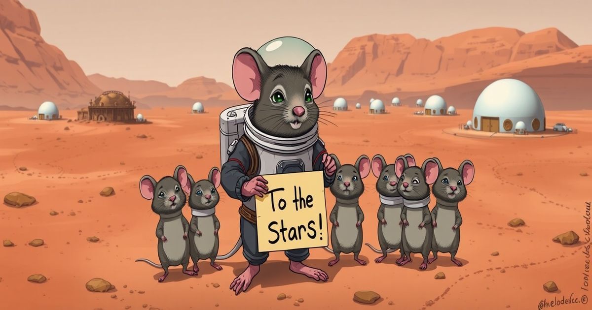 Elon Musk Plans to Send Mice to Mars for Behavioral Research