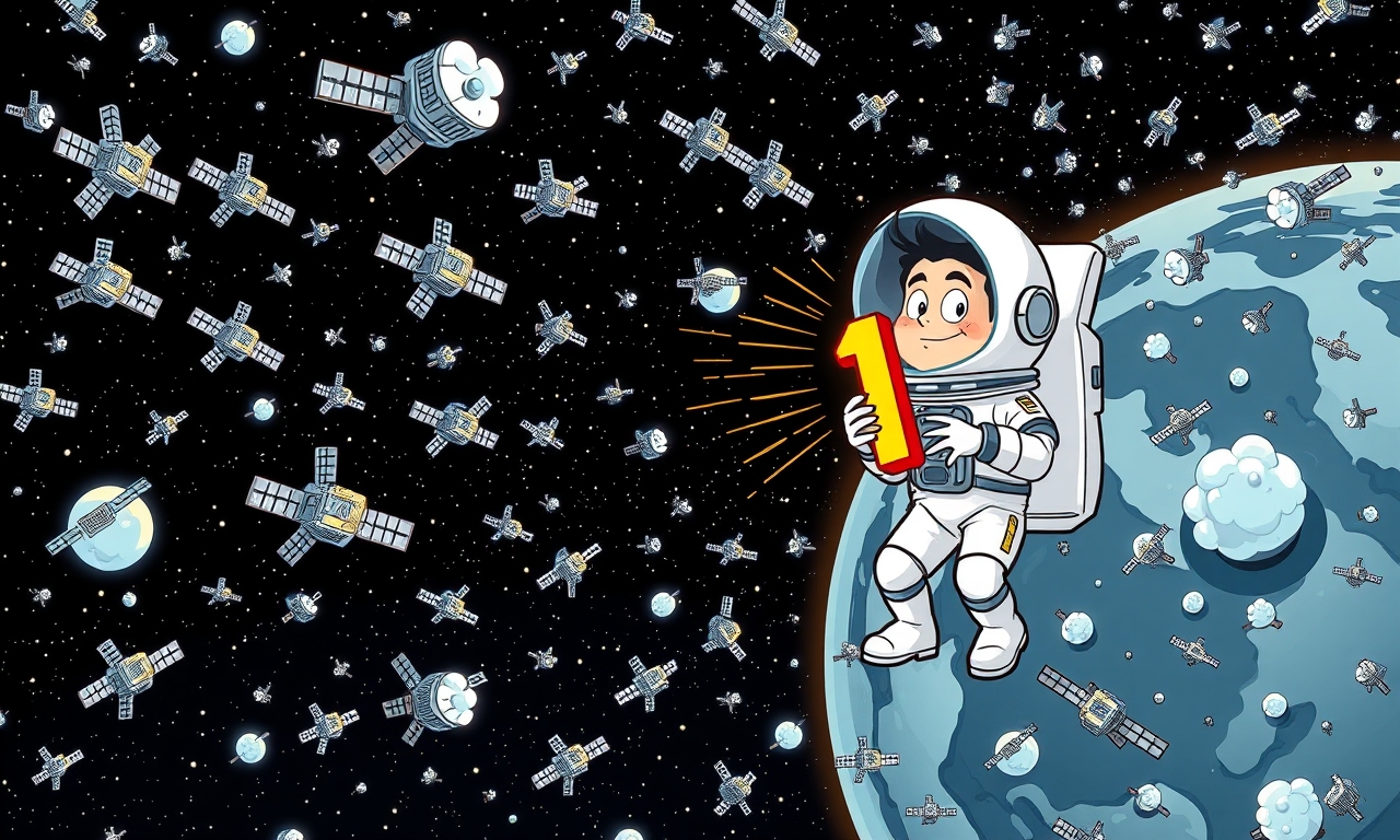 SpaceX Aims to Overhaul Galaxy with 1M Satellites