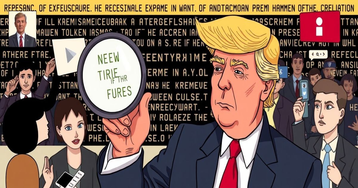 Trump Shares Mysterious Image – Internet Speculates on Hidden Message