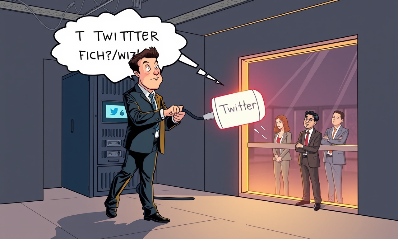 Elon Buys Twitter Just to Delete It